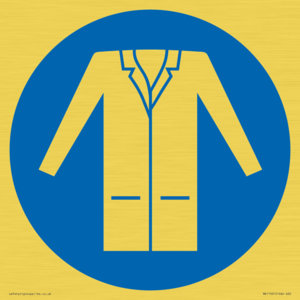 Custom Mandatory: Wear a lab coat